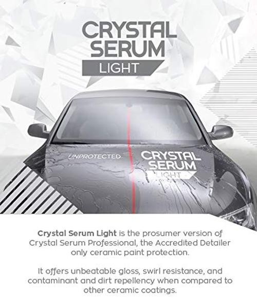 Crystal Serum Light Ceramic Coating for Cars, 1 fl oz | Up 1 Fl Oz (Pack of 1)