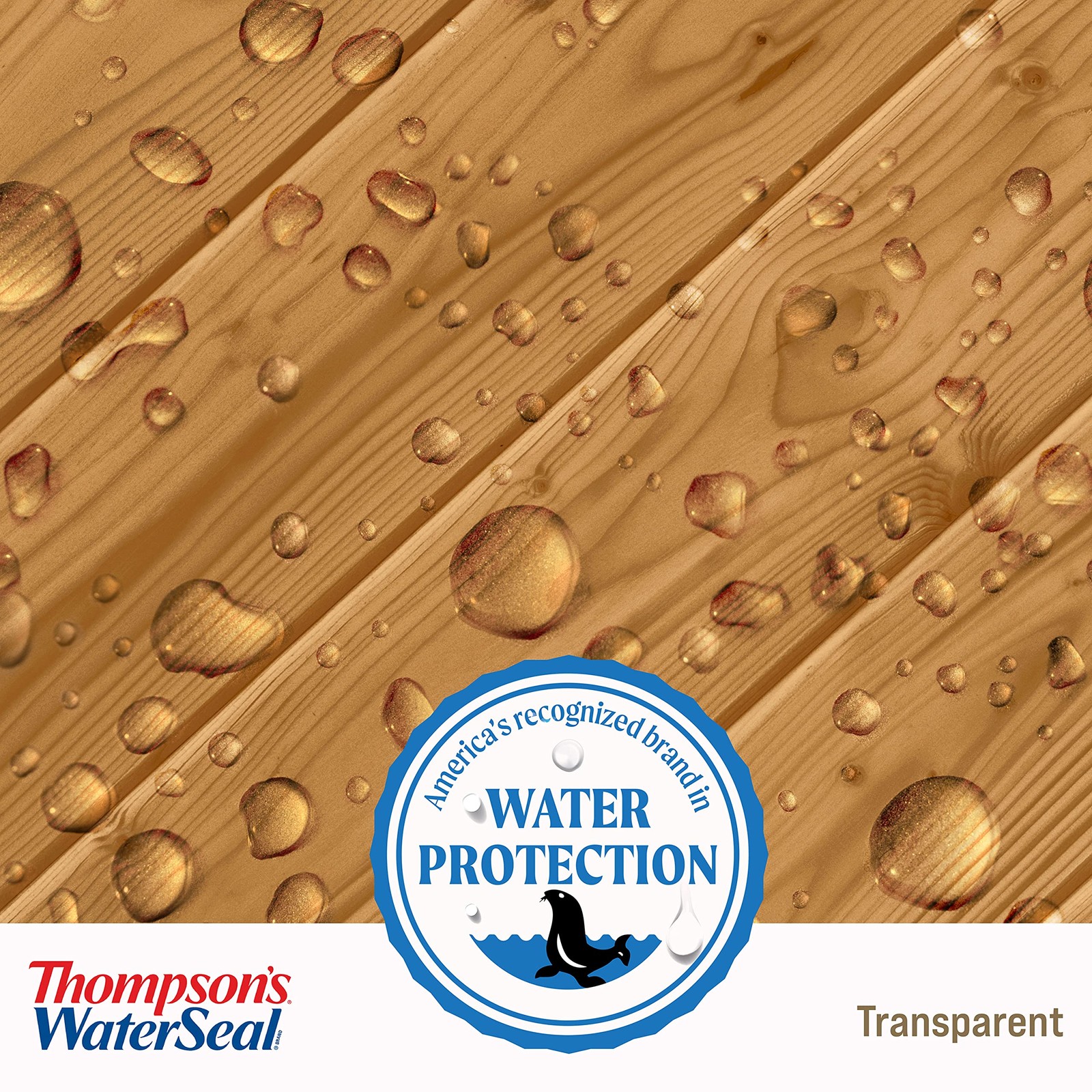 Thompson’s WaterSeal Transparent Waterproofing Wood Stain and Sealer, Desert Tan