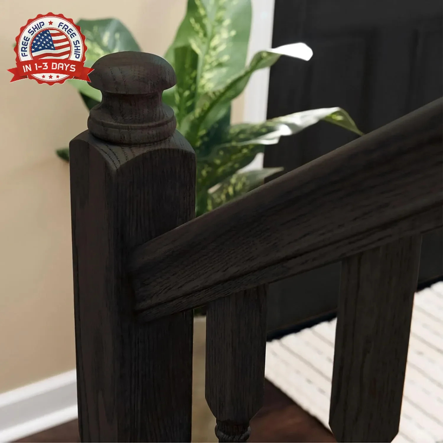 Heavy-Duty Gel Stain Black Half Pint for Wood Metal Fiberglass
