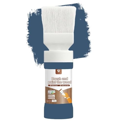 All In One Paint, Wood Paint No Sanding for Furniture, Cabinets, Home Navy Blue