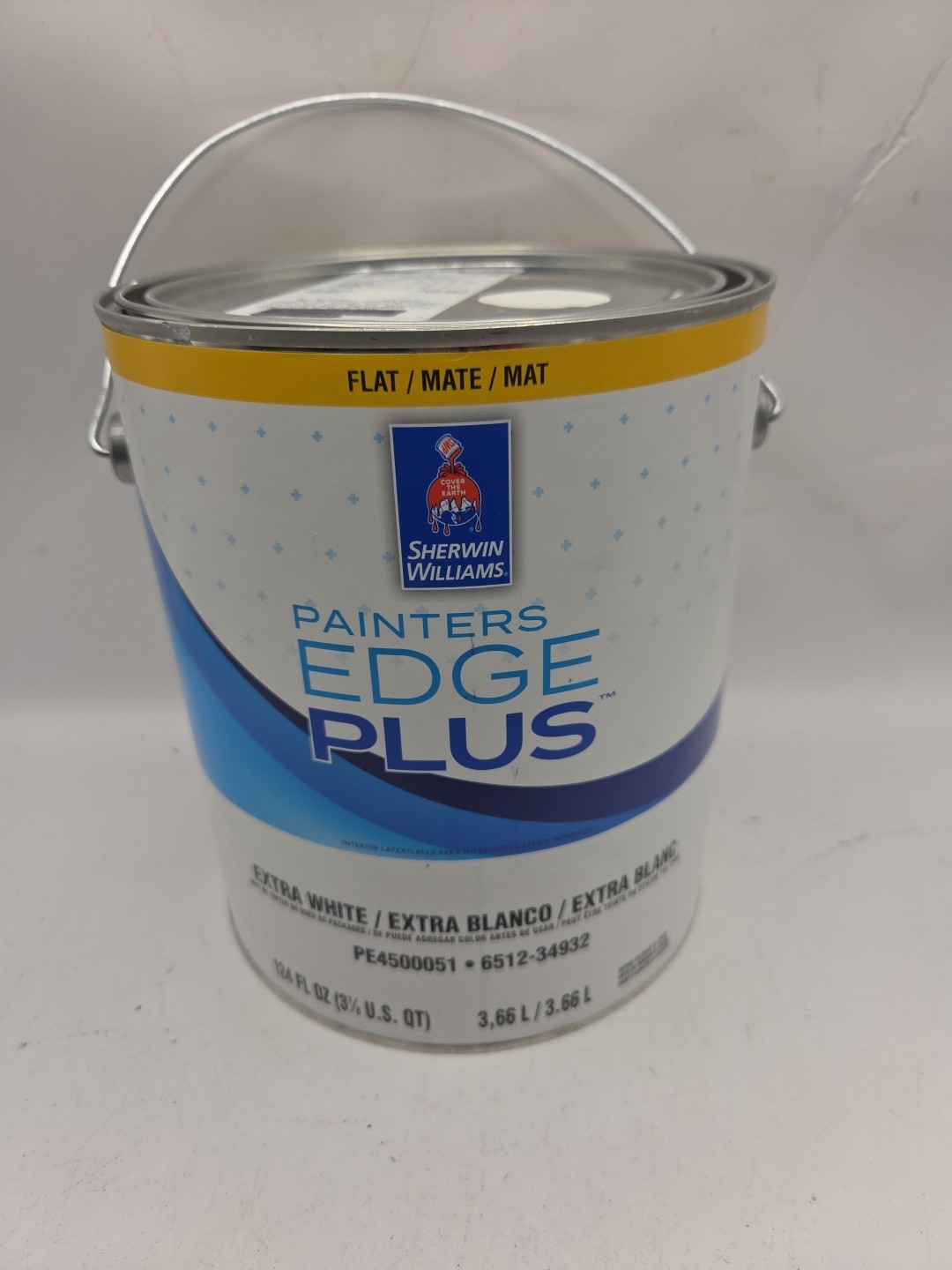 1 Gallon Sherwin Williams Painters Edge Interior Flat Color Light Gray
