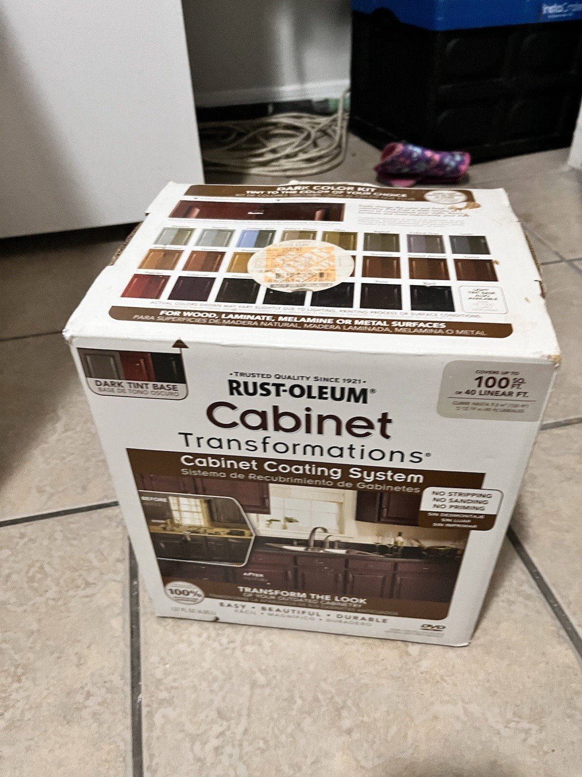 Rust-Oleum Cabinet Transformations Coating System Dark Tint Covers 100sf