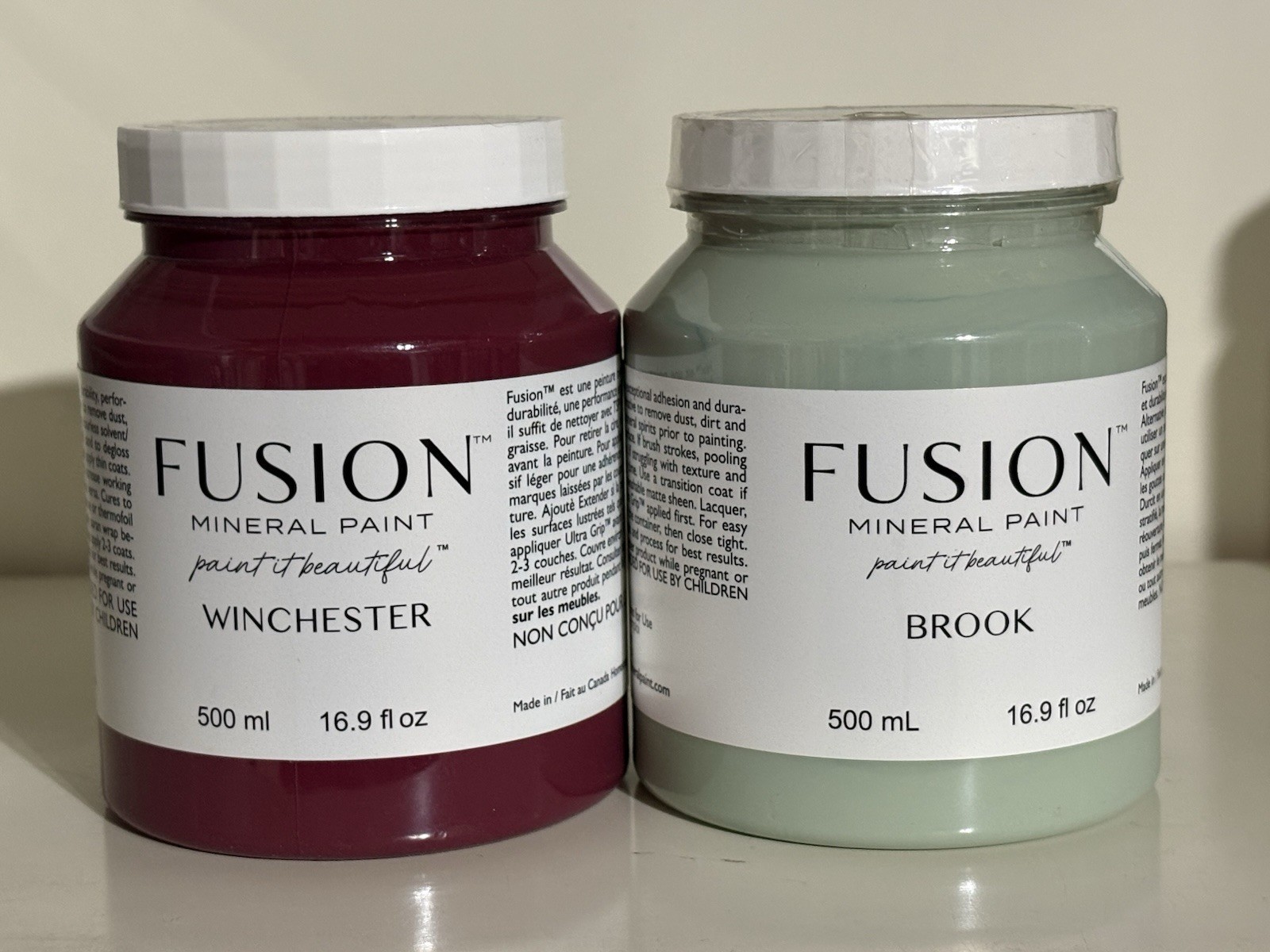 Fusion Mineral Paint Pints 2 Pack