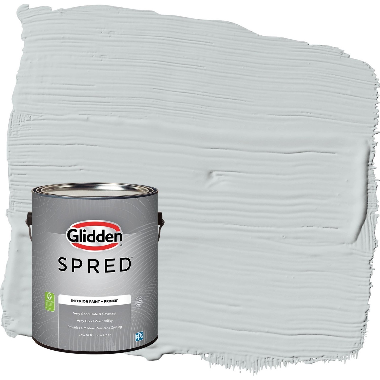 Spred Grab-N-Go Ghost Whisperer / Gray Blue Semi-Gloss Interior Paint W/ Primer