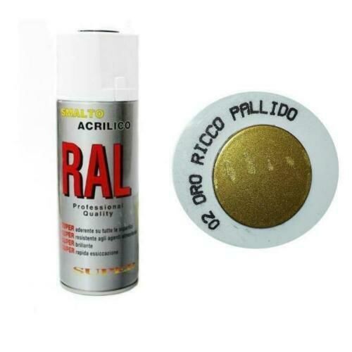 RAL Quick Drying Acrylic Spray Paint Enamel Canvas Various Colors