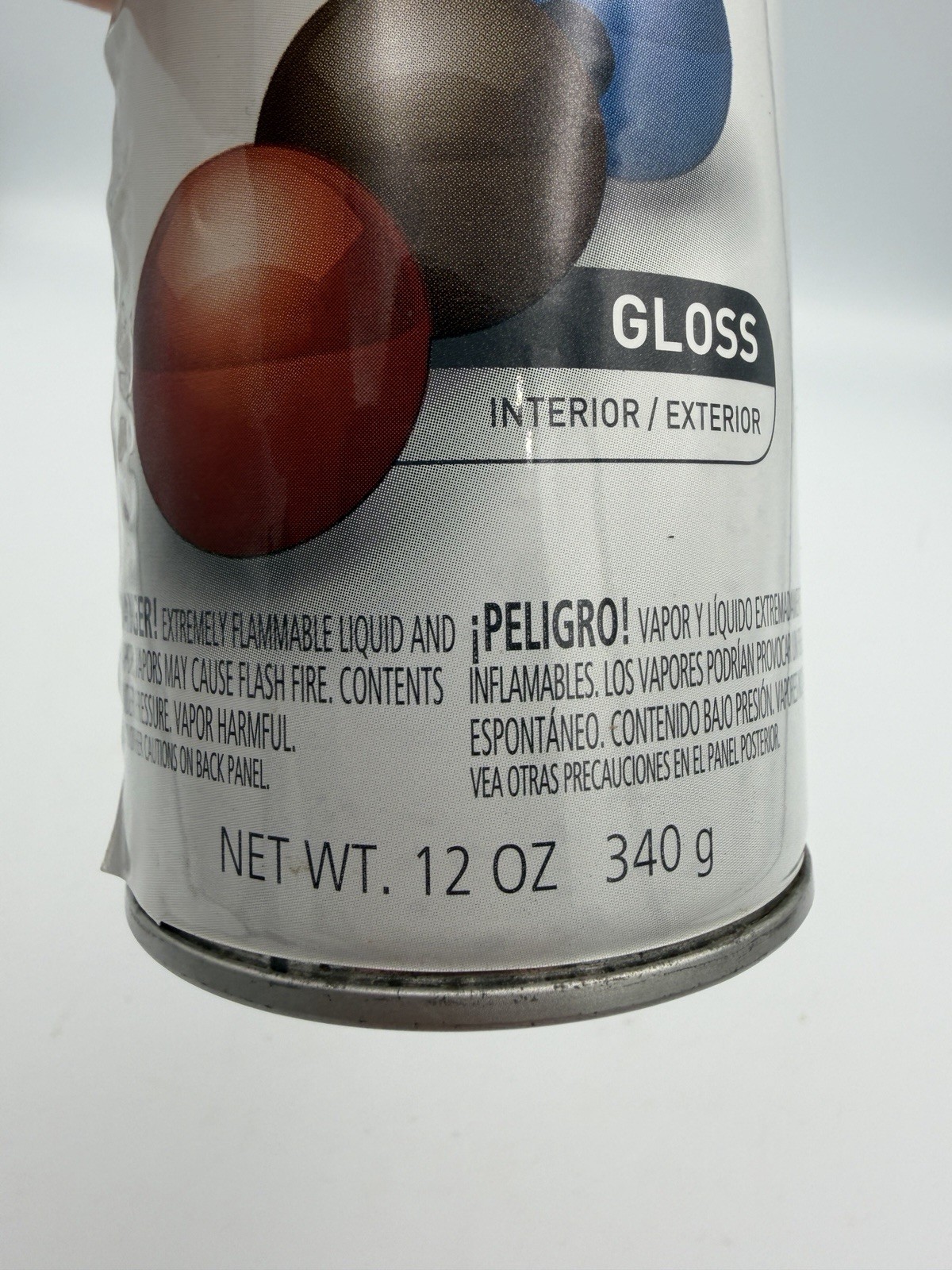 Valspar Perfect Finish Gloss Spray Paint + Primer 85039 Gloss Smoke Infusion NEW