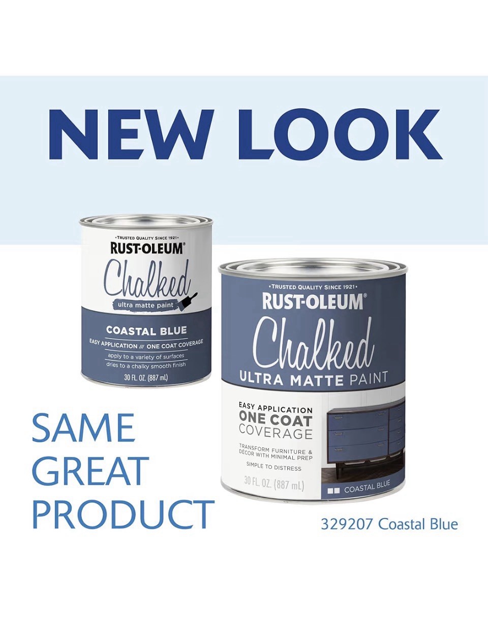 Chalked Matte Interior Topcoat Easy Apply Low Odor Durable Finish 1 Quart New