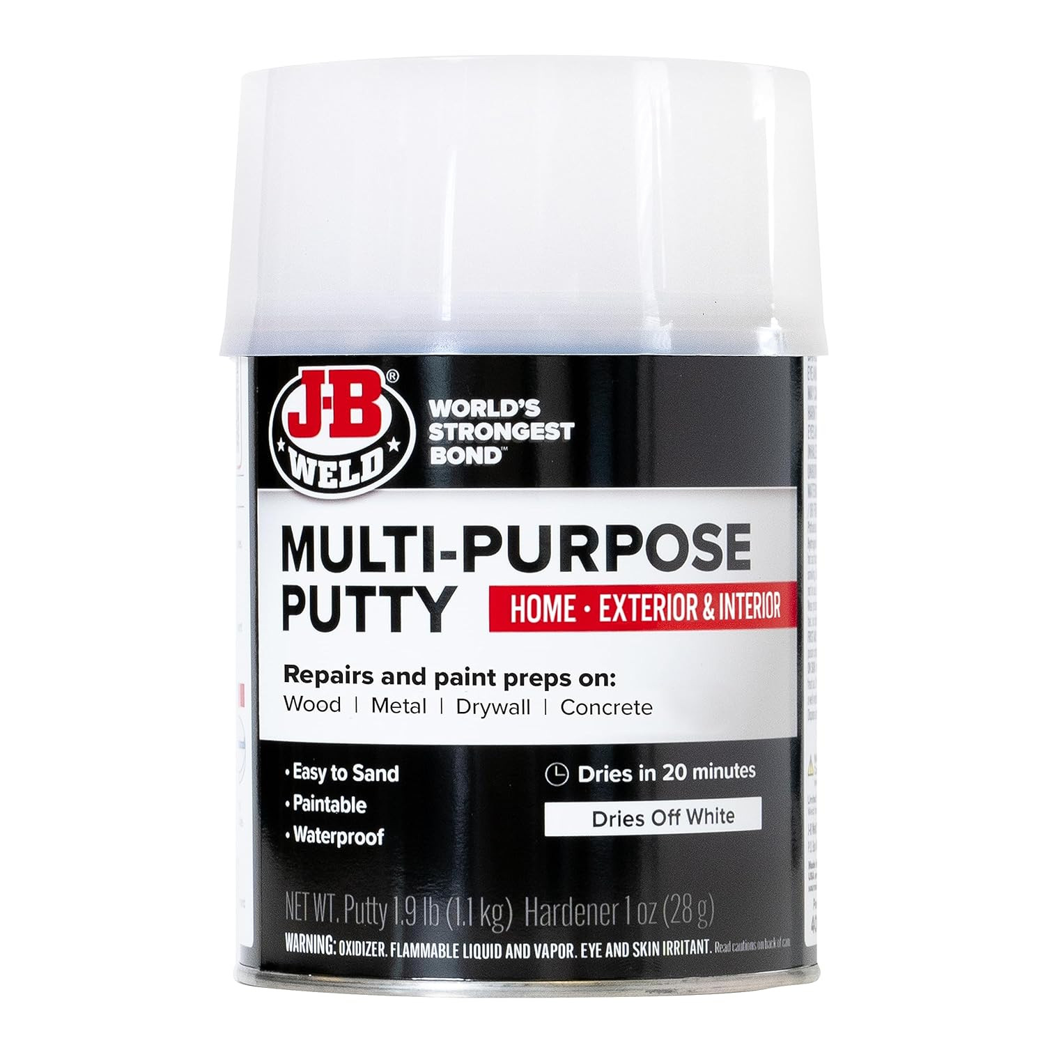 Multi-Purpose Putty – Quart – Home Exterior & Interior