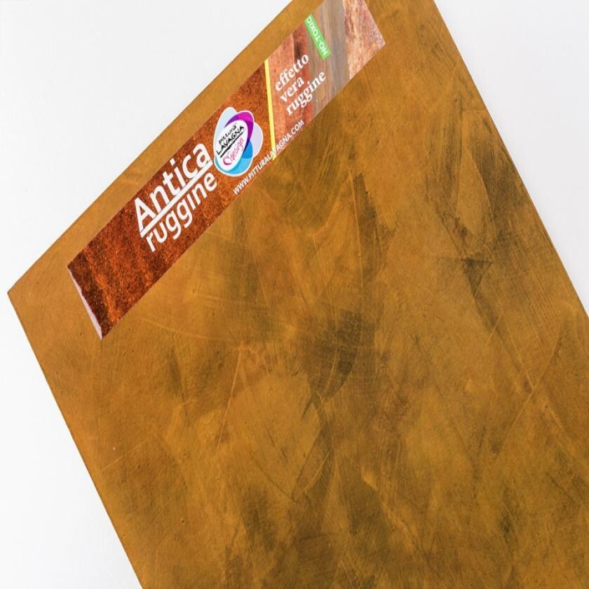 Corten Rust Effect Wall Paint Kit – Activator Bottom and Finish 2.5 m²