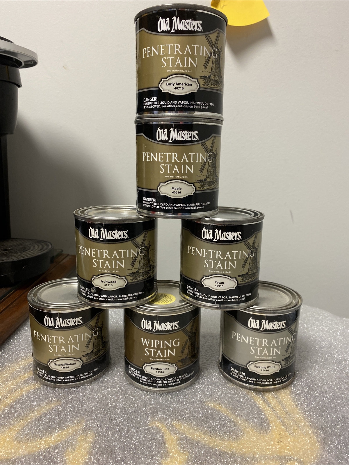 OLD MASTERS PENETRATING STAIN CHOICE 8 OZ CAN