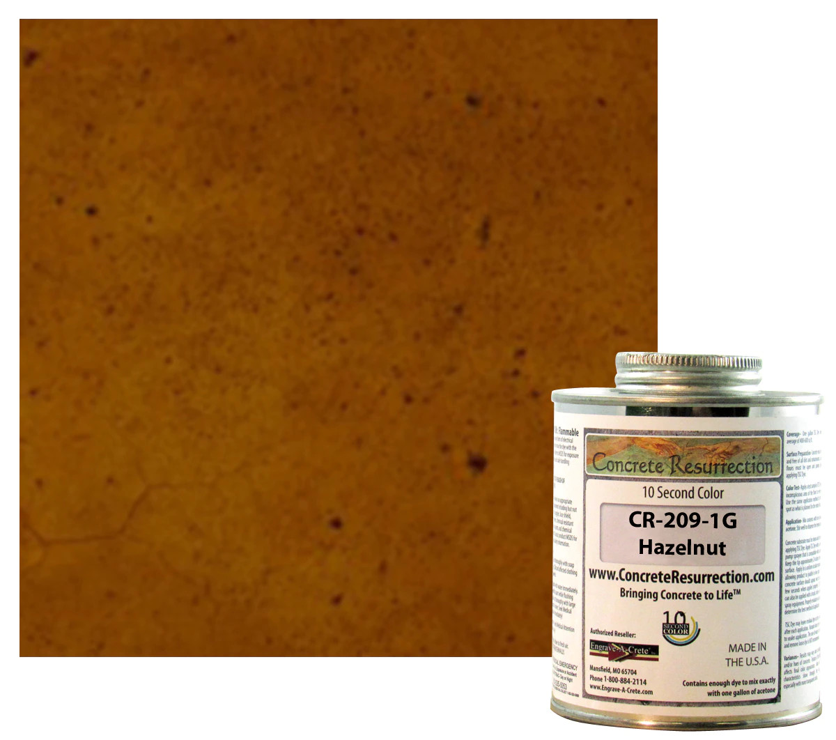 Ten Second Color – Hazelnut – 1 Gallon