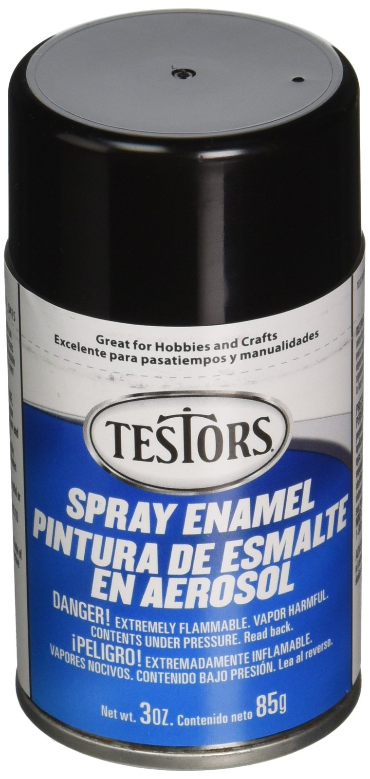 238206 Tenamel1247 Aerosol Enamel Paint 3ounce Gloss Black