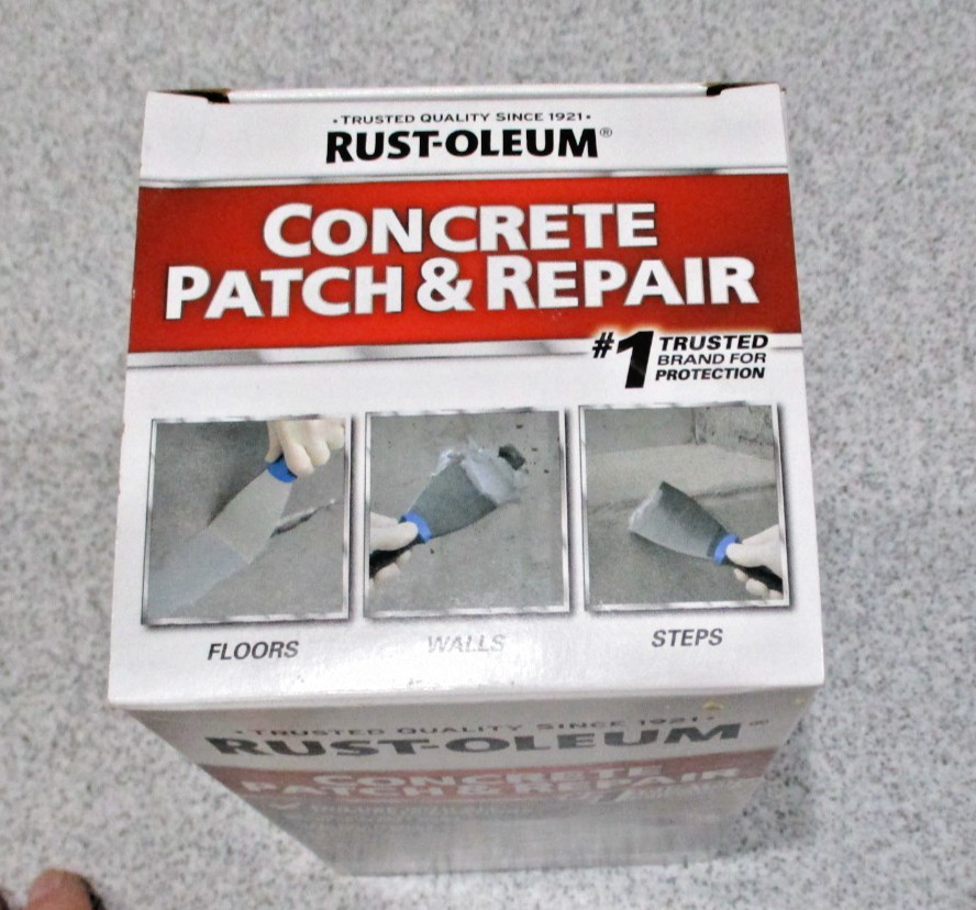 Rust-Oleum Concrete Patch and Repair 24 oz. Kit Epoxy Shield – Gray #301012