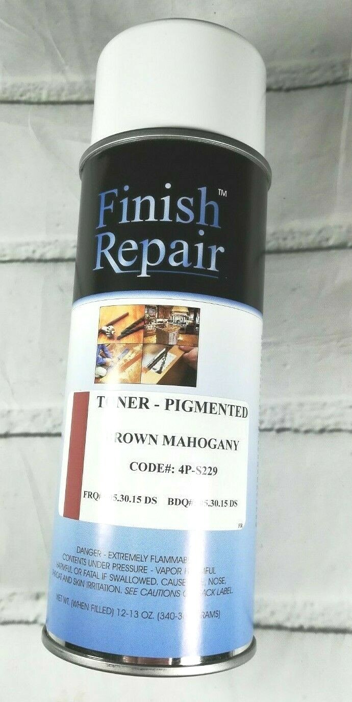 Finish Repair Pigmented Toner Brown Mahogany 12 OZ Spray 4P-S229