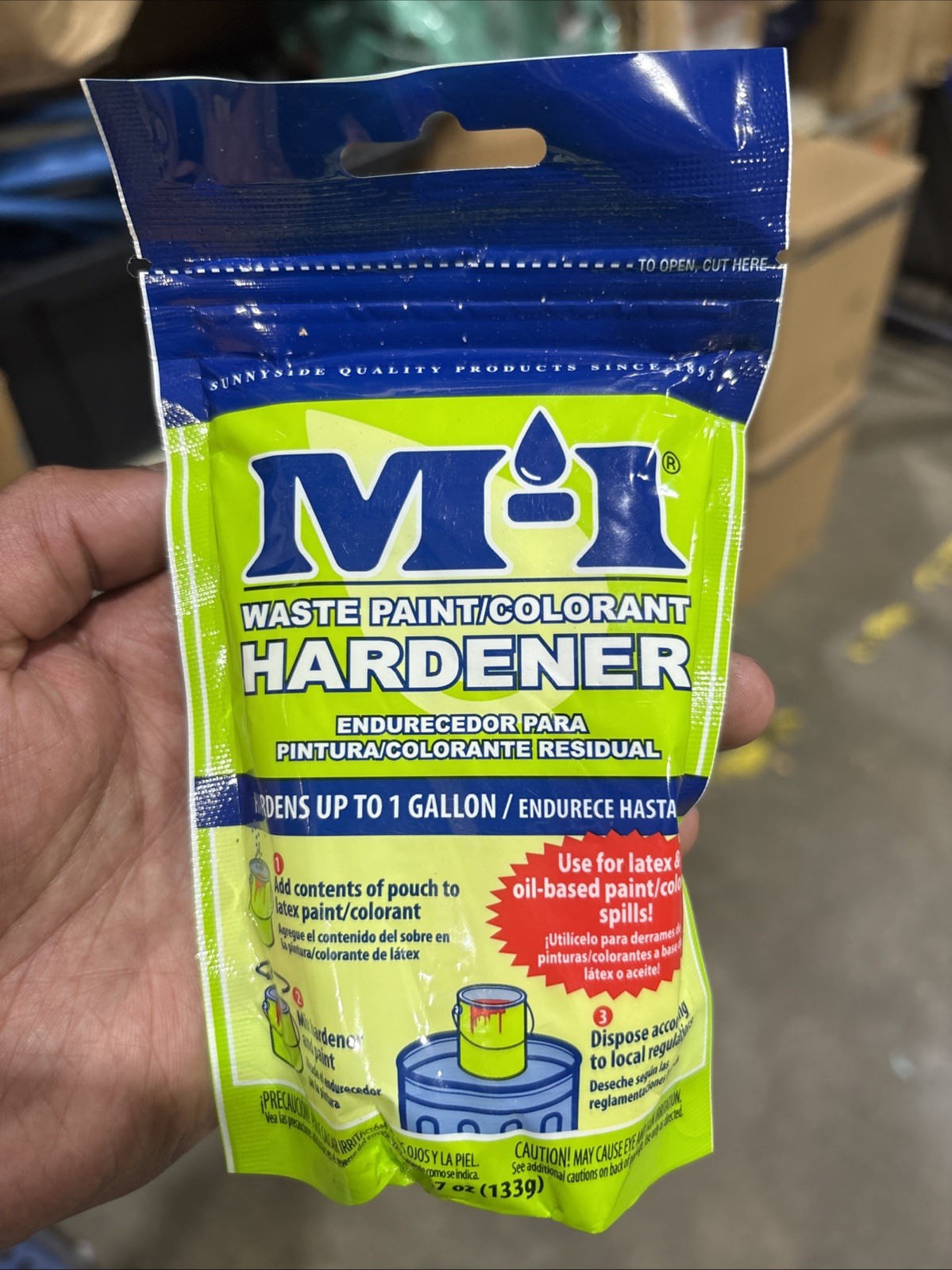 M-1 Waste Paint Hardener 4.7 oz. For 1 Gallon.-Brand New -Fast S&H – Buy Today