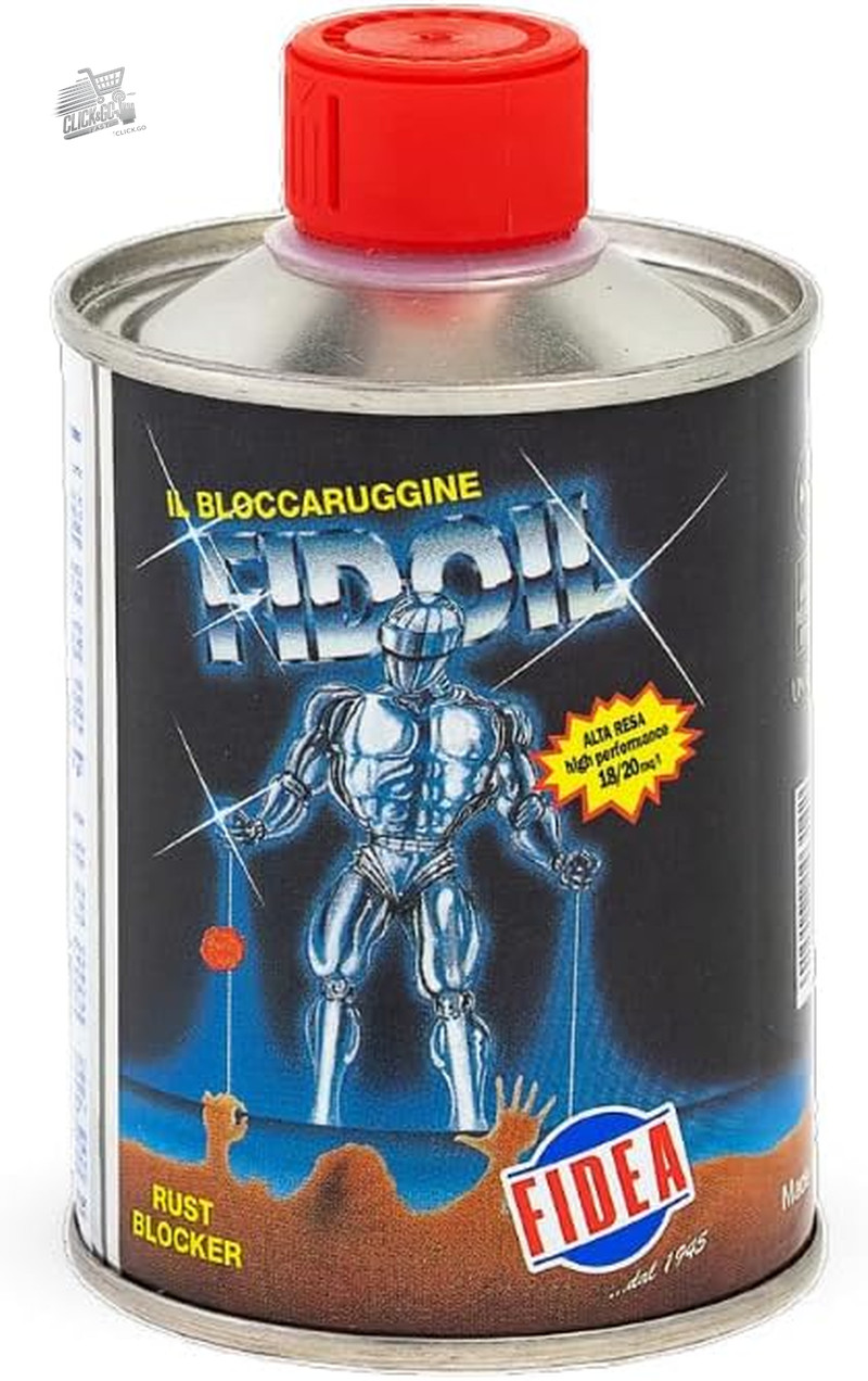 Fidoil Anti-Rust Lock Protective Metals Paint Iron Enamel Clear