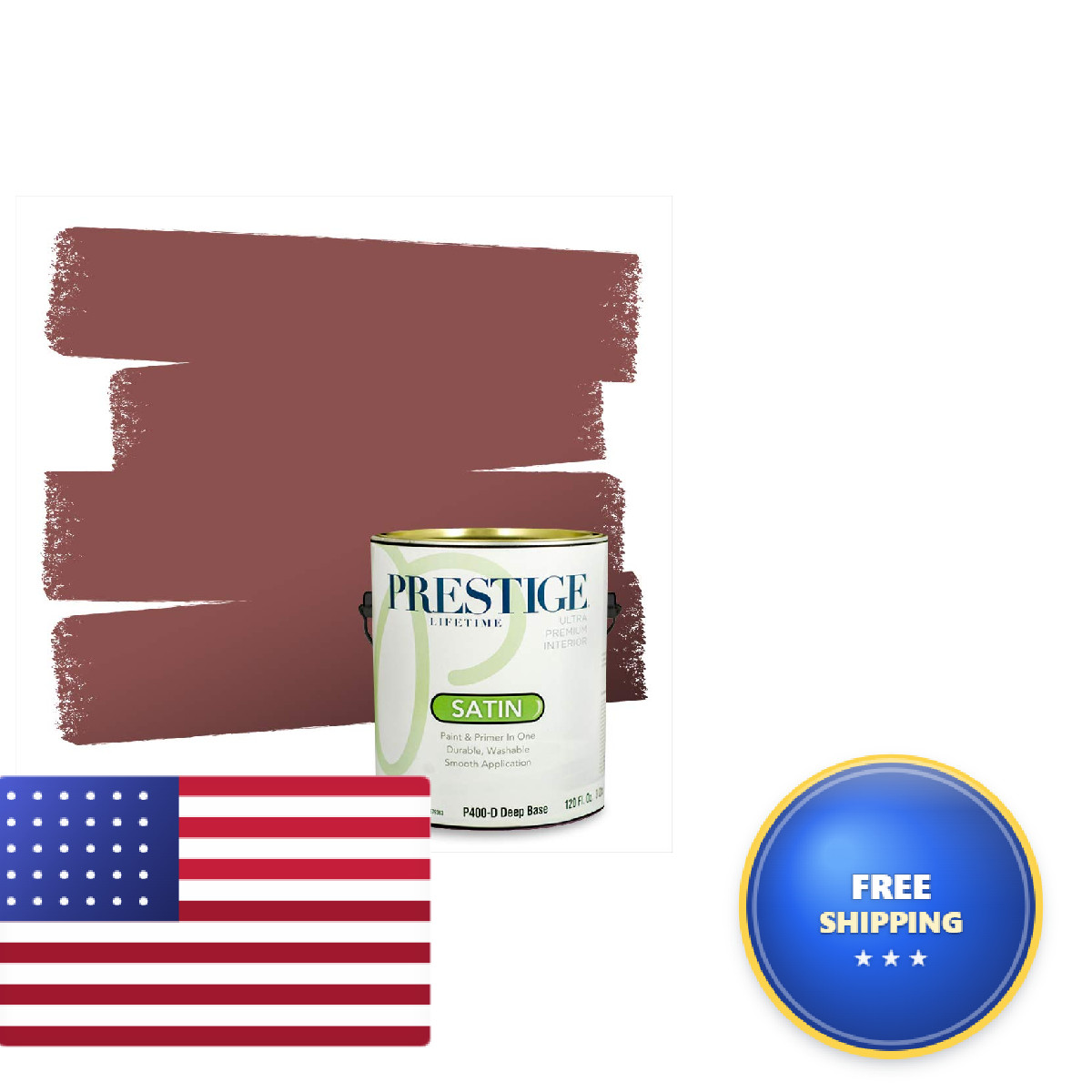 Prestige Paints Interior Paint And Premiumr In One 1-Gallon Satin Comparable