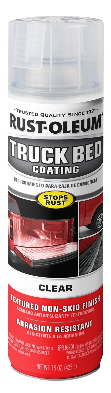 Rust-Oleum Automotive Truck Bed Coating, Clear, 15 Oz Spray – 352594