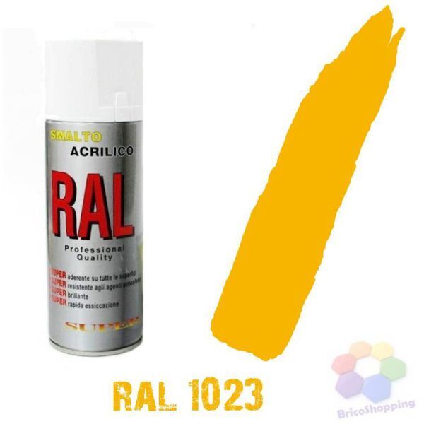 RAL Quick Drying Acrylic Spray Paint Enamel Canvas Various Colors