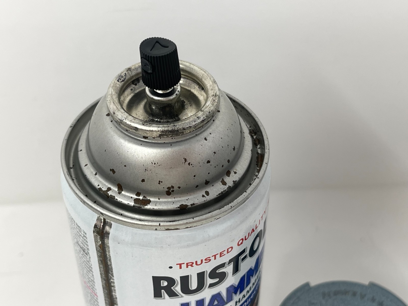 NOS 2005 Rustoeum Hammered Light Blue 7212 Spray Paint ~DISCONTINUED~ NEW