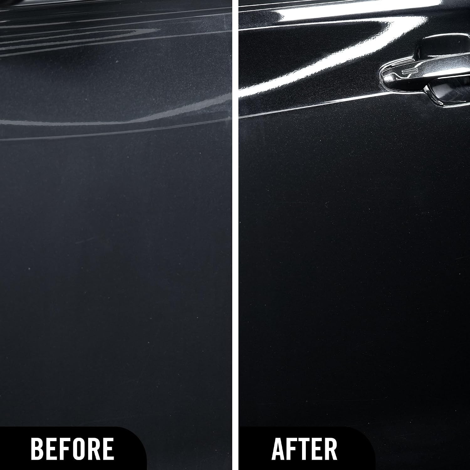 Hybrid Solutions Ceramic Acrylic Black Car Wax Spray Restores Apperance of