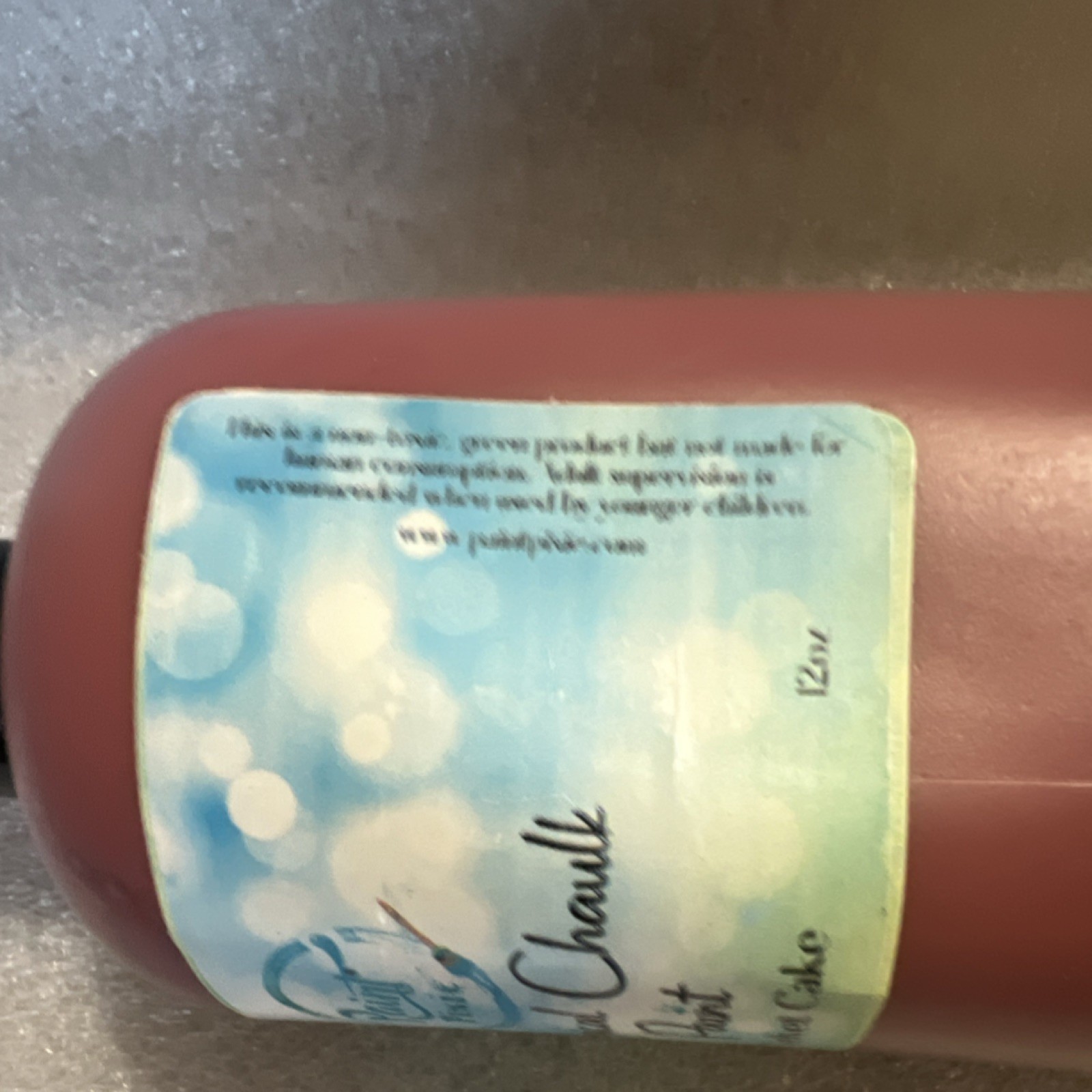 Paint Pixie Chalky Furniture Paint Red Velvet Cake 8oz Sticks to Most Surfaces