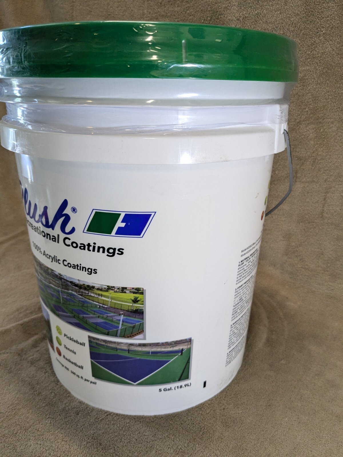 Plush 5 gal. Tournament Green Recreational Surface Coating