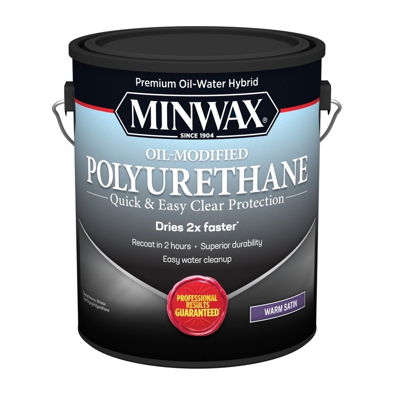 Water Based Oil Modified Polyurethane Quick Dry Interior Wood Finish Gloss New