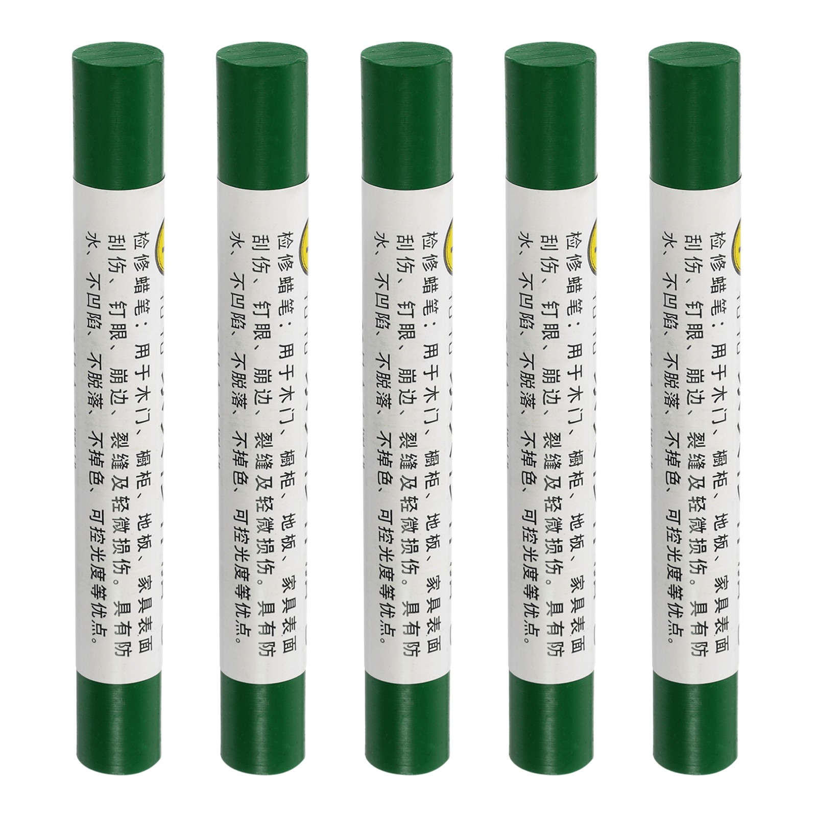 Furniture Repair Crayons Wax Filler Stick, 5Pcs Grass Green