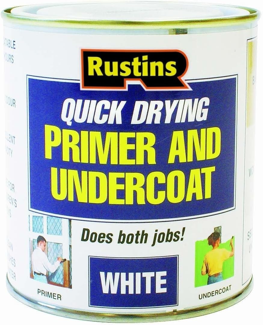 Versatile 1L White Primer & Undercoat – Waterproof for Indoor/Outdoor Use