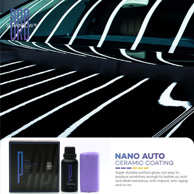 9H Nano Ceramic Coating Anti Scratch Hydrophobic Car Protection Kit
