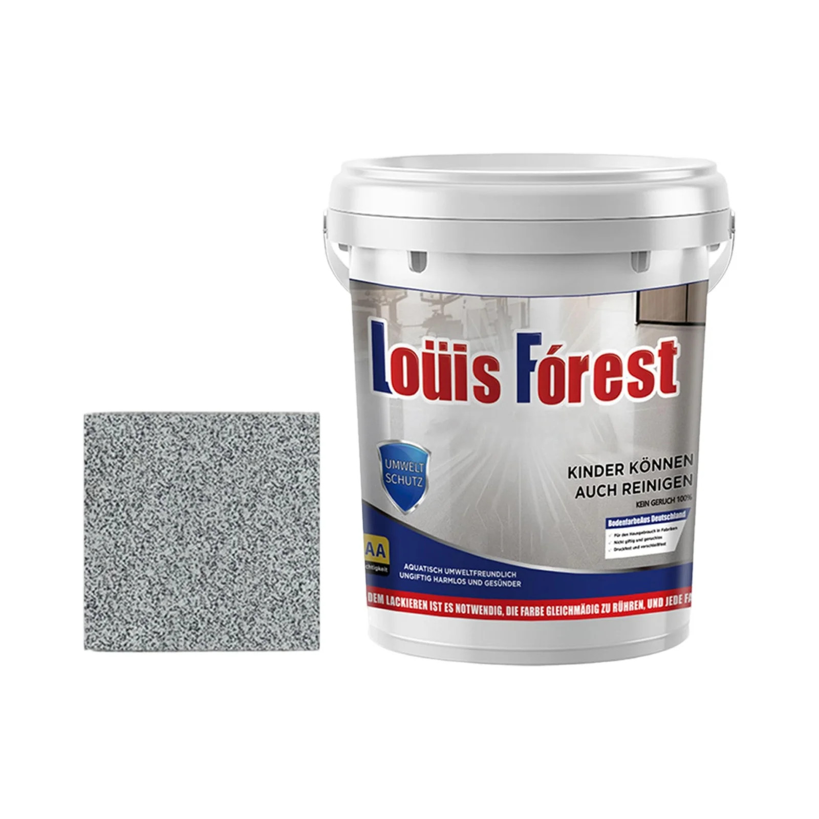 High-Gloss Marble Effect Epoxy Floor Coating, Epoxy Floor Paint (55ML)