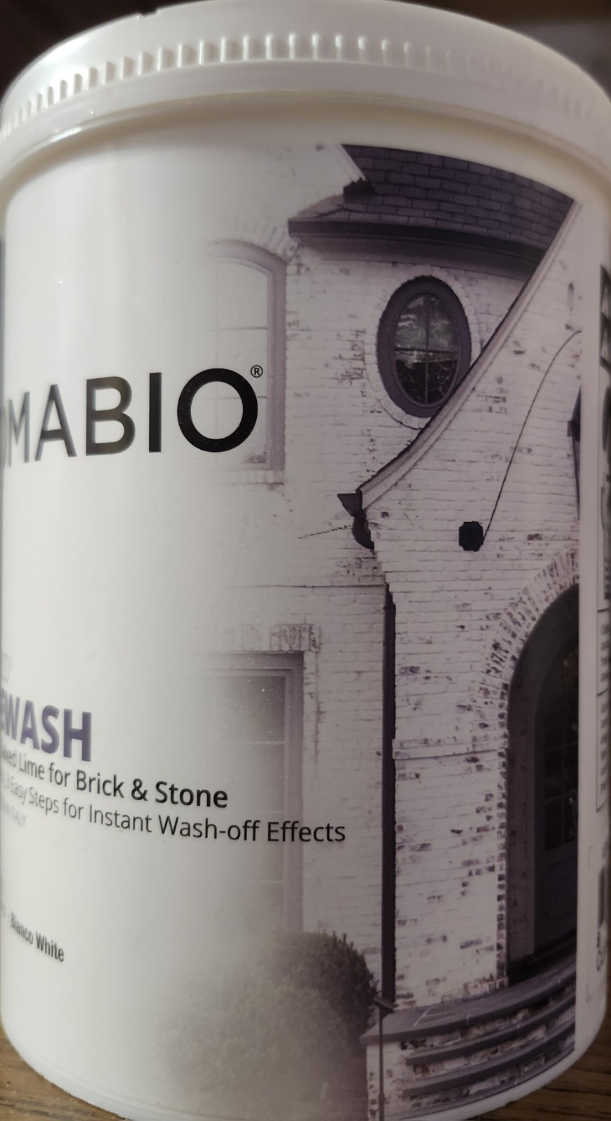 Romabio Classico Limewash 32oz Interior/Exterior Paint – Bianco White