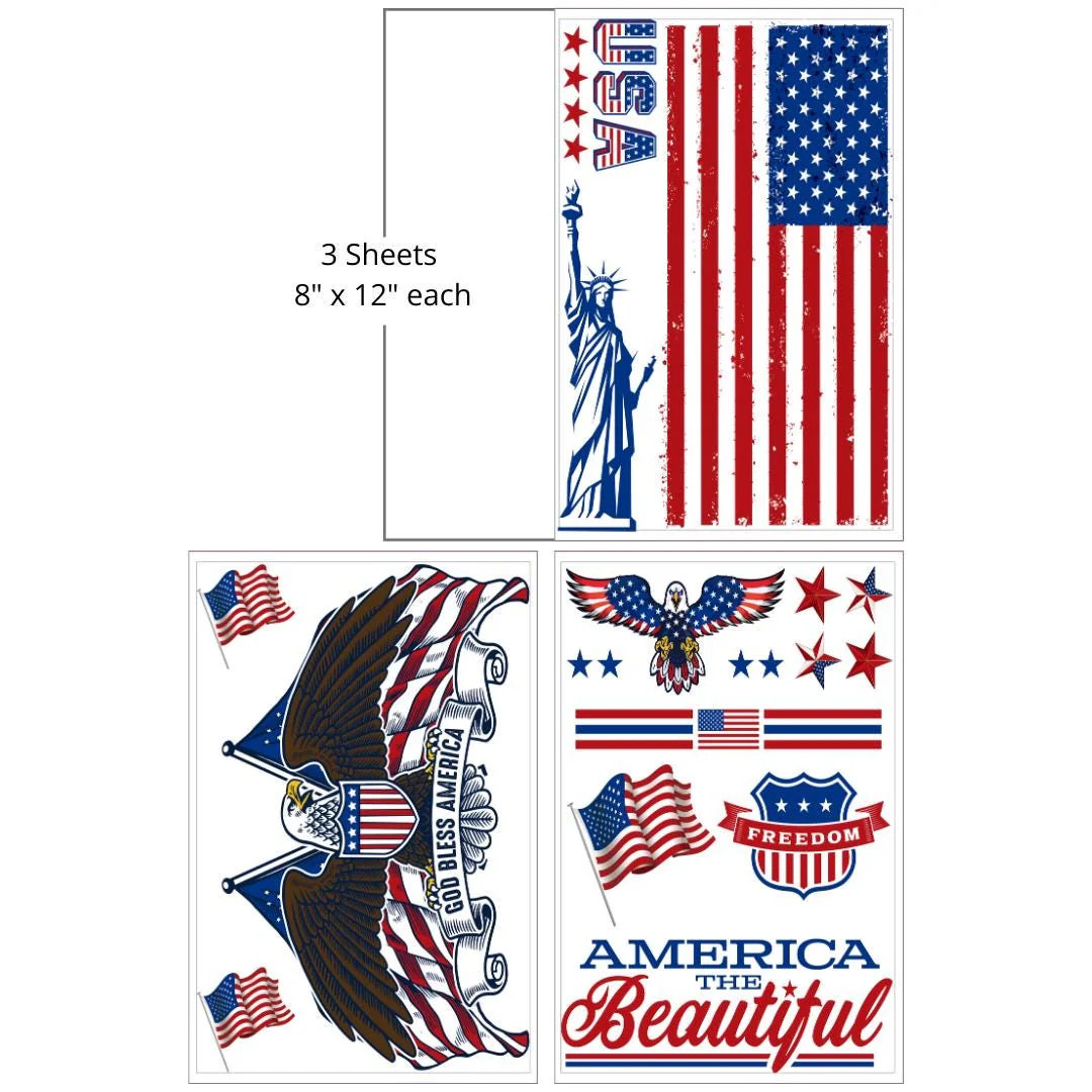 AMERICA THE BEAUTIFUL – Small Transfer | Furniture | Crafts | Art | Dixie Belle