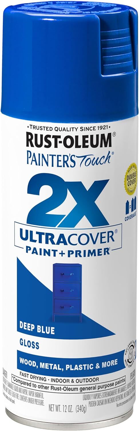 Rust-Oleum 249114 Painter’s Touch 2X Ultra Cover, 12 Ounce (Pack of 1), Gloss