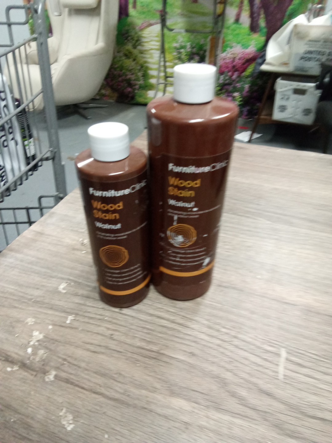 2 Pkg Furniture Clinic Wood Stain | Walnut 17 & 8.5 Fl Oz 413