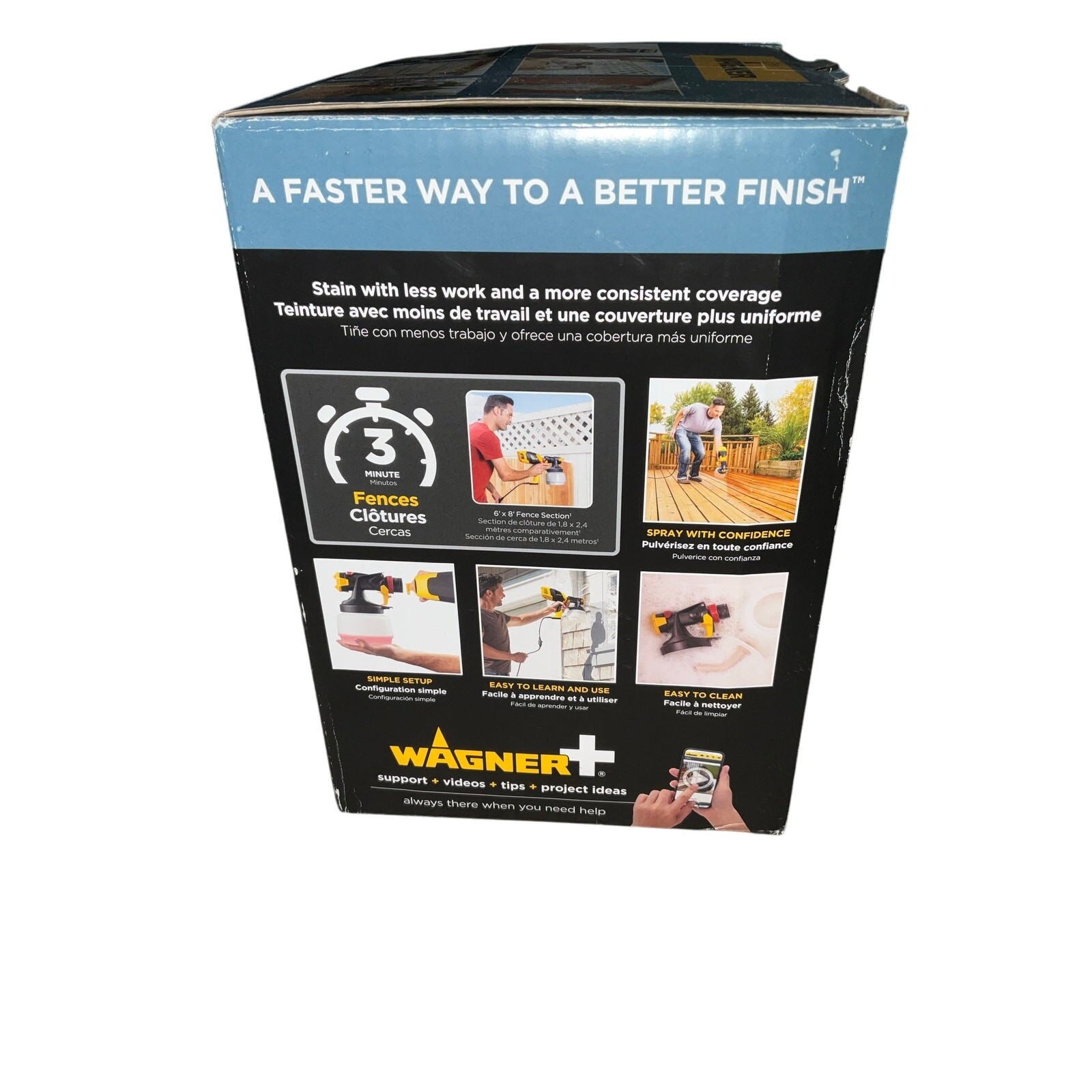 Wagner Control Stainer 350 Handheld Sprayer For Exterior Staining