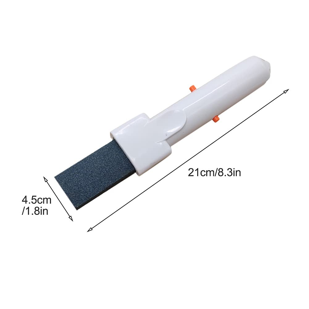 3 Pack Pool Pumice Stone Tile Cleaning Sticks with Built In White Handle
