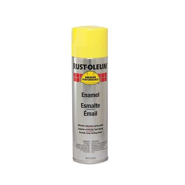 Rust-Oleum V2143838 Rust Preventative Spray Paint, Safety Yellow, Gloss,