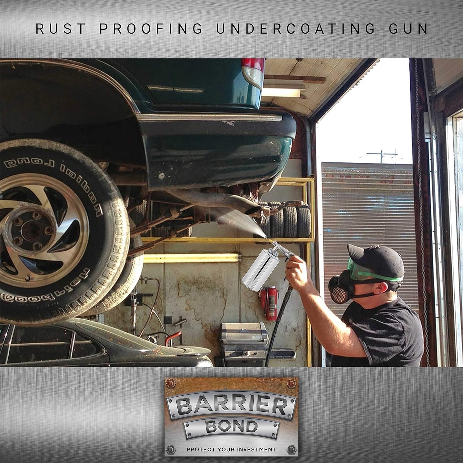 1 Gallon Rust Prevention Coating – Barrier Bond No-Drip Undercoating Gel