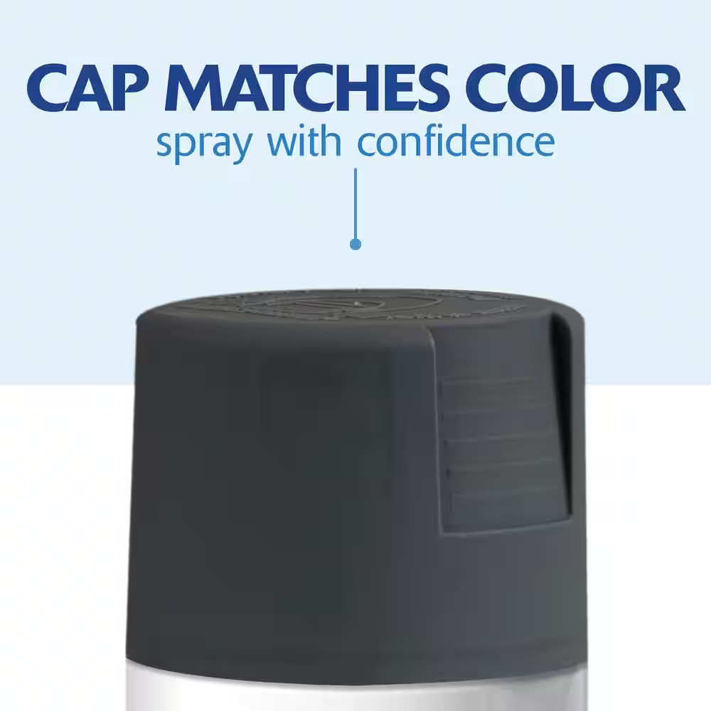 12 Oz. Satin Charcoal Gray General Purpose Spray Paint