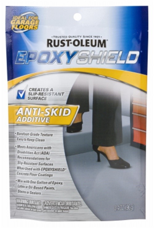 Rust-Oleum Indoor and Outdoor Clear Anti-Skid Additive 3.4 oz (Pack of 4)