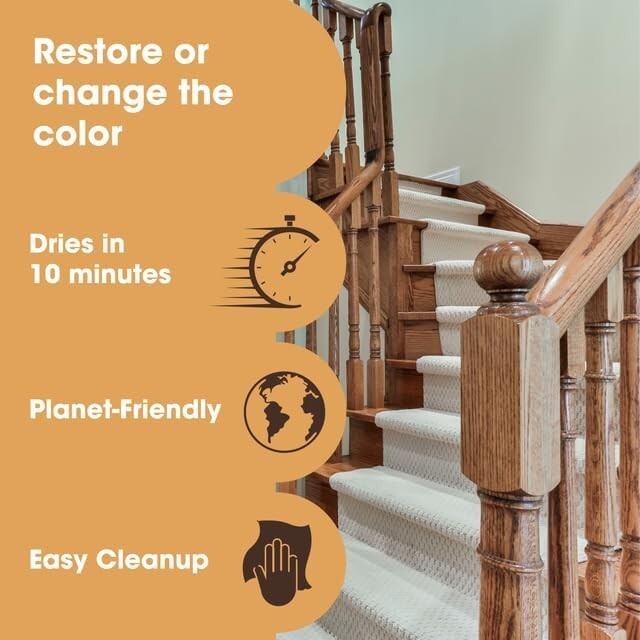 Eco-Friendly Fast Drying Teak Wood Stain for Indoor & Outdoor Use – 500ml