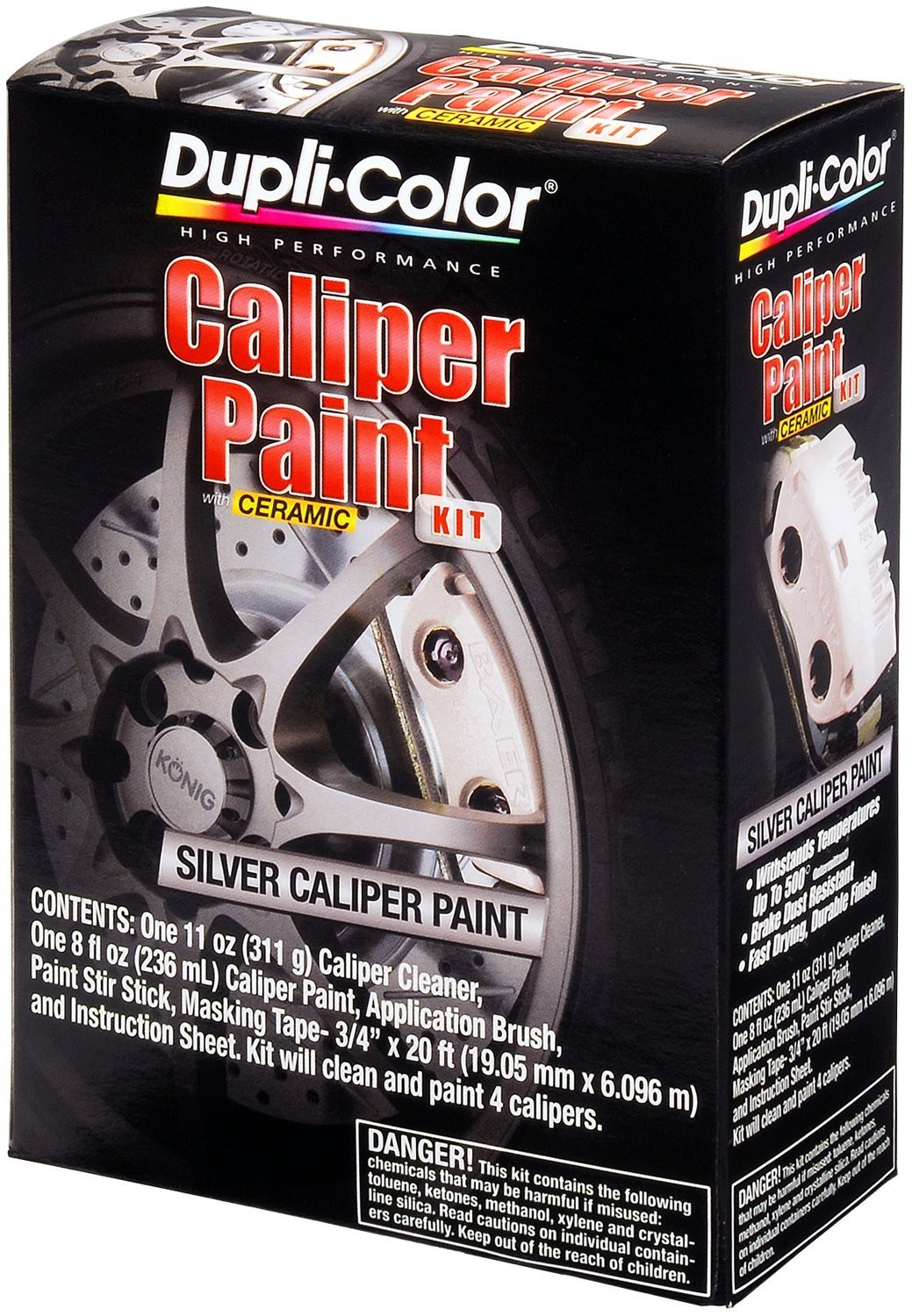 (BCP403-2 PK) Silver Brake Caliper Paint Kit – 8 oz. Aerosol, (Case of 2)