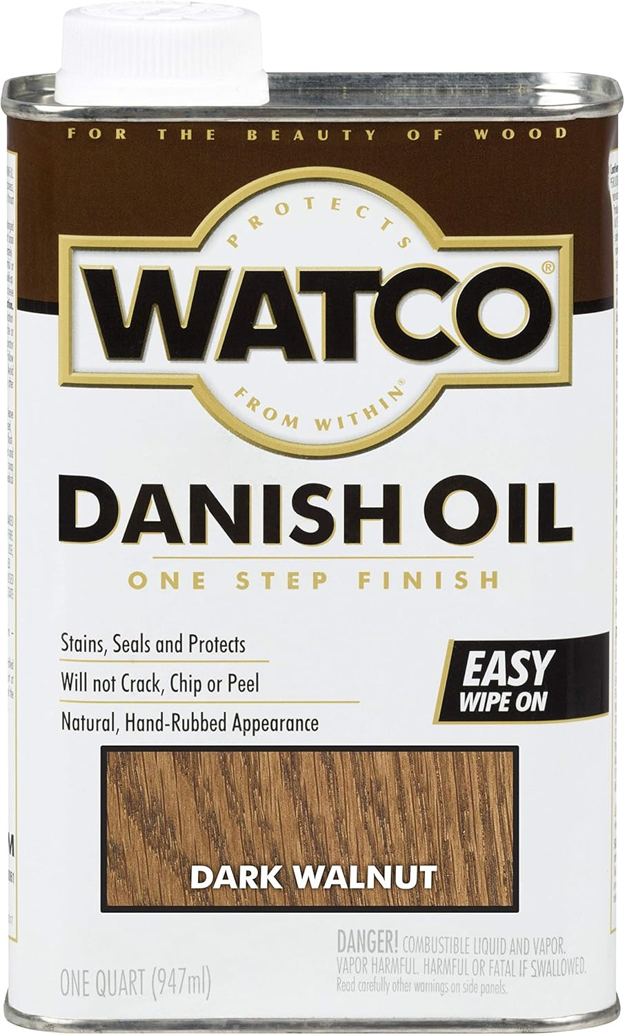 Rust Oleum 65841 Danish Oil Finish, Dark Walnut
