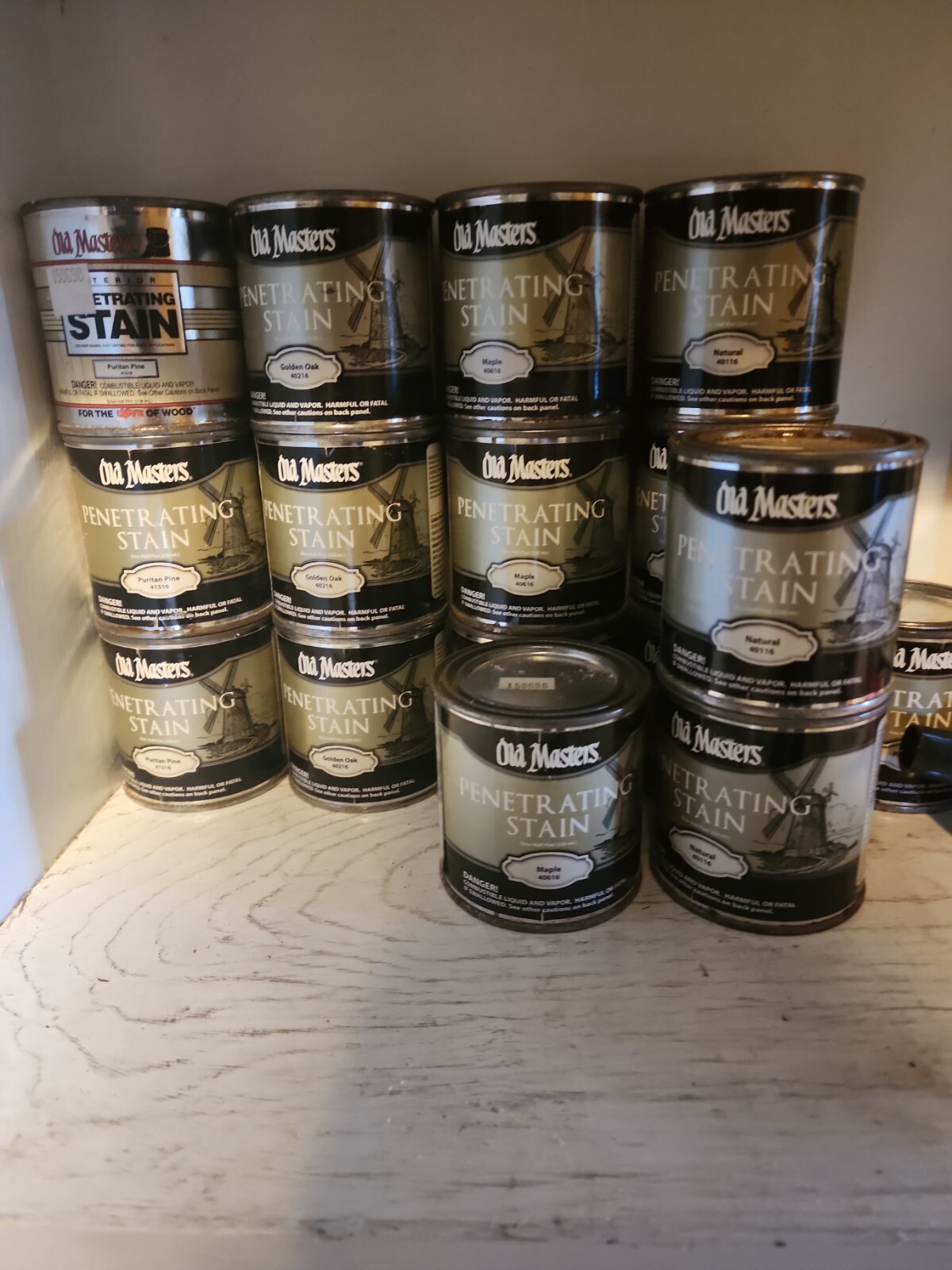 Old Masters 1/2 Pint Penetrating Stain Classics various tints colors