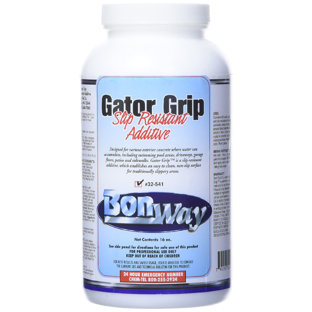 Bon Tool Gator Grip Slip Resistant Additive 16Oz. 32-541