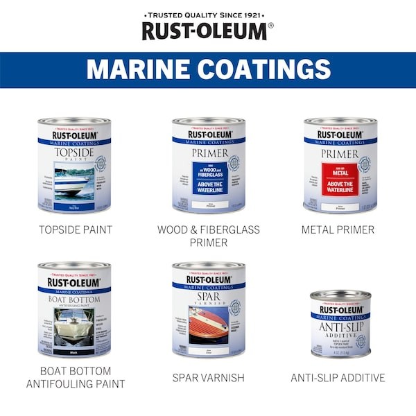 Rust-Oleum 207006 Topside Paint,Black,Alkyd