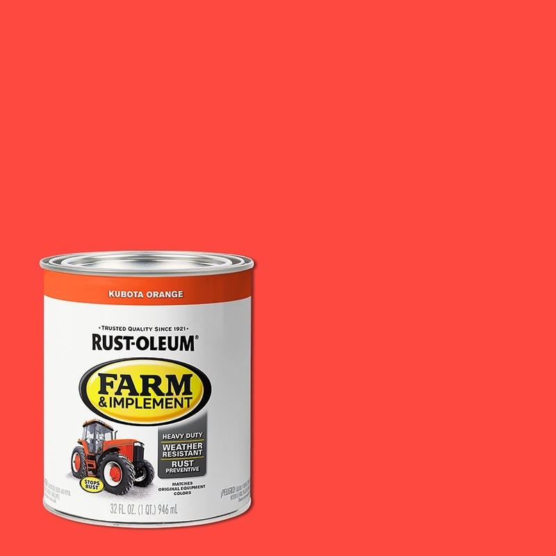 Durable Farm Implement Enamel Paint 2 Pack Rust Preventive Heavy Duty Gloss New