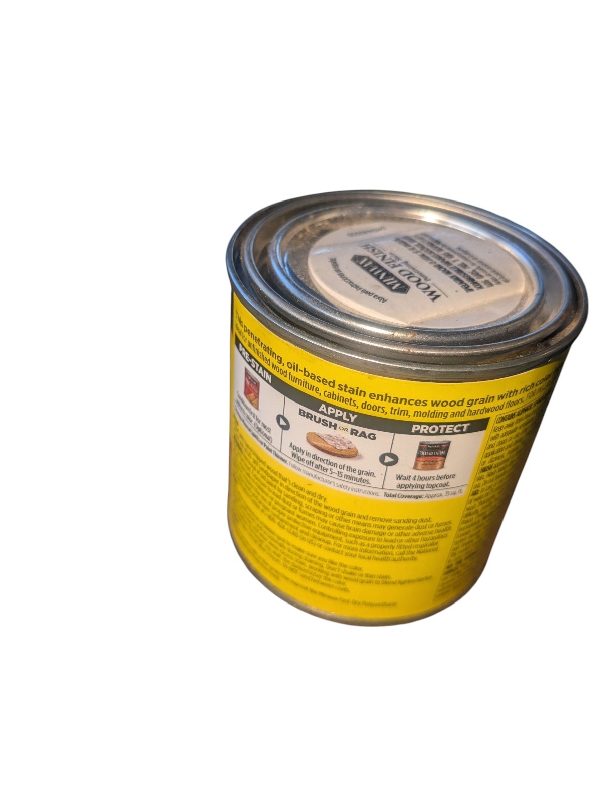 Minwax Wood Finish Natural Stain 1 2 Pint Quick Dry Oil Based Wood Stain